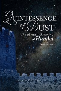 Book cover: Quintessence of Dust, starry night scene.